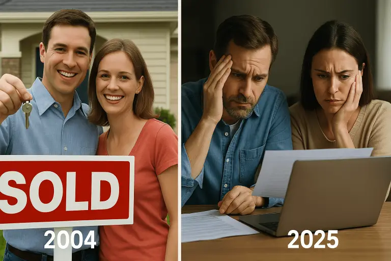 First-Time Homebuyers: 2004 vs 2025 – A Tale of Two Decades